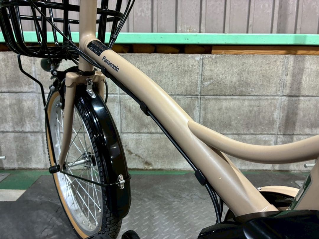 №8614 電動自転車　パナソニック　グリッター 20インチ ✨新古車　美品✨