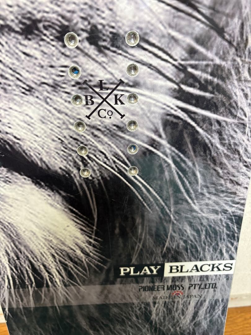 MOSS TOTO BLACKS スノーボード ライオンデザイン　約145cm