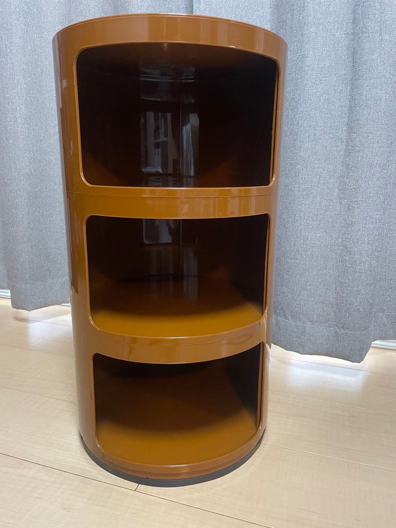 Kartell コンポニビリ（COMPONIBILI）【３段ブラウン】 カルテル