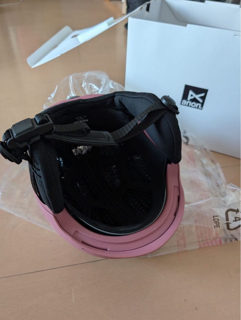 ANON MERAK S 52~55cm パープル　ピンク　アノン　ヘルメット