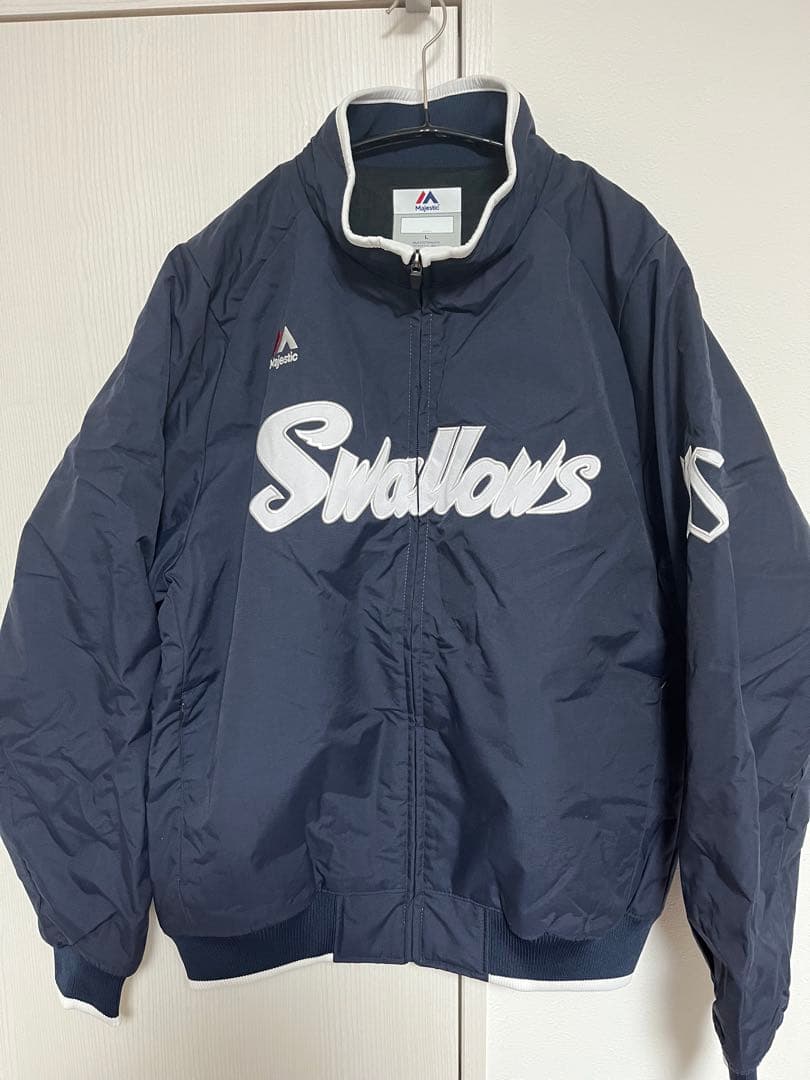 新品未使用 プロコレ 東京ヤクルトスワローズMajesticジャケット Lサイズ