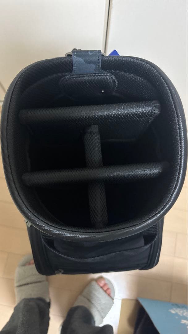 Mizuno Pro キャディバッグ ブラック迷彩