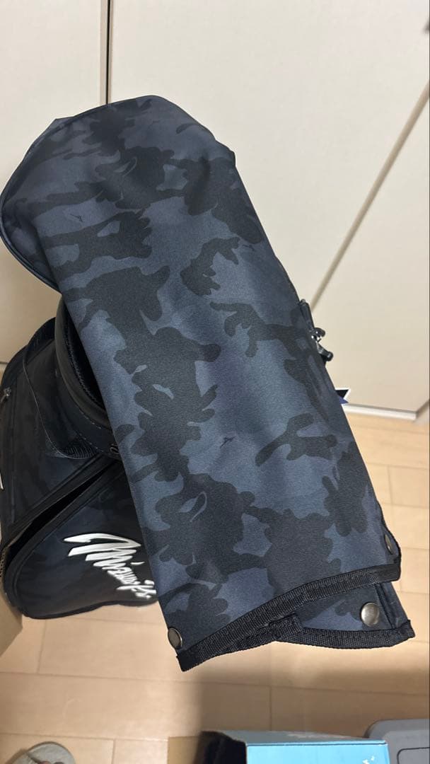 Mizuno Pro キャディバッグ ブラック迷彩