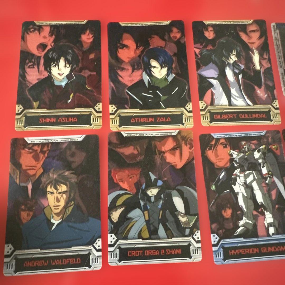 トレカ ガンダムシートアニメキャラクターカードセット
