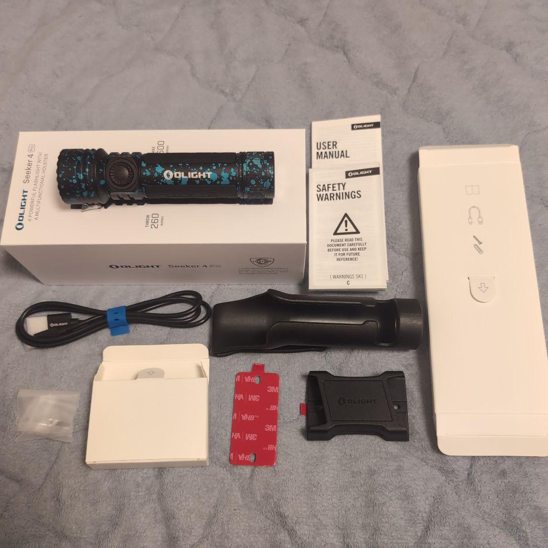 OLIGHT Seeker 4 Pro ディープオーシャン