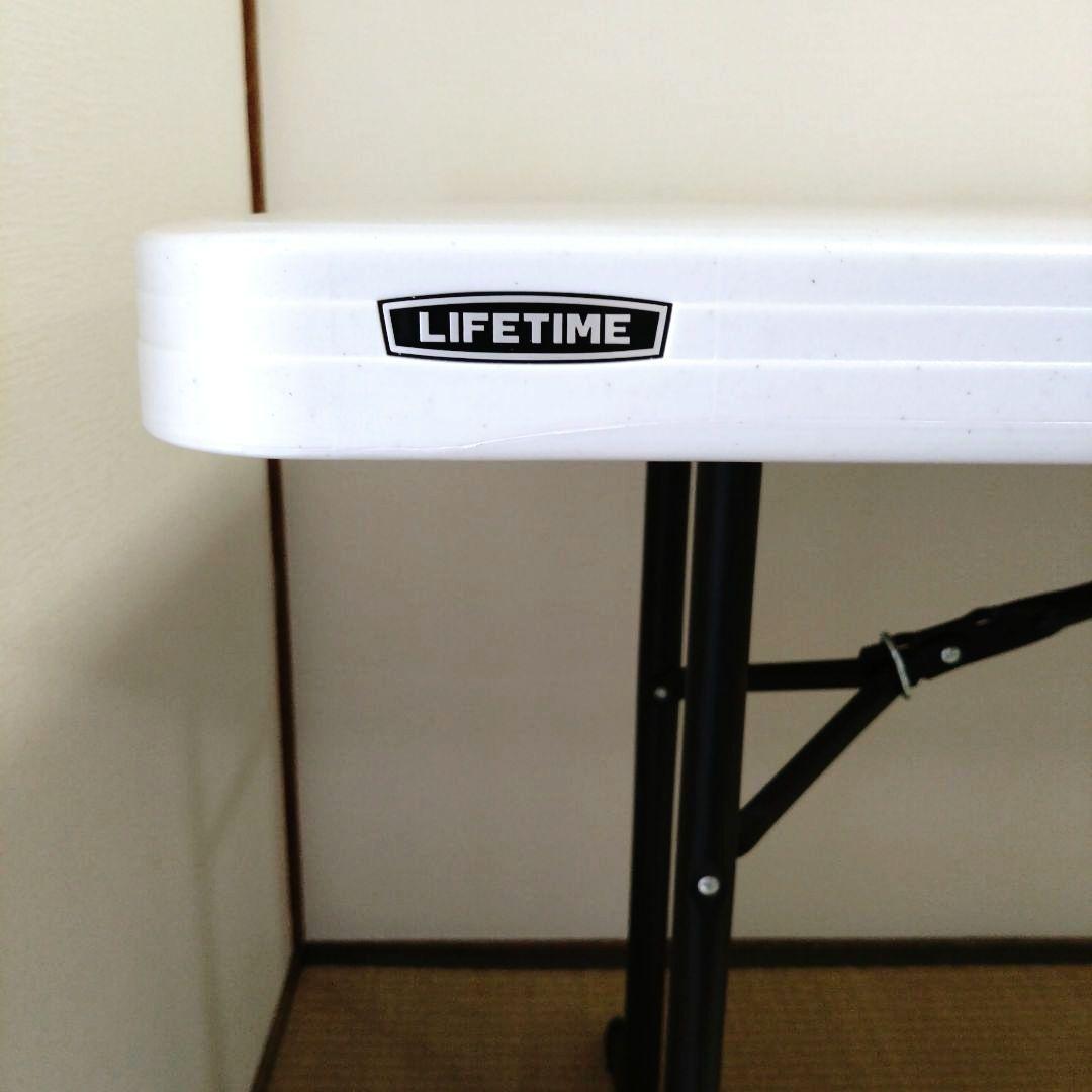 ☆美品☆ コストコ LIFETIME ライフタイム ６人掛 折りたたみ テーブル