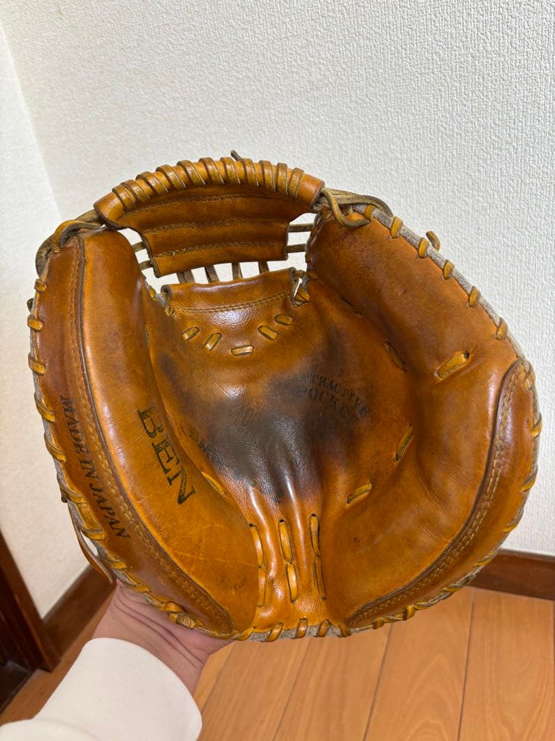 メジャー14　BEN ベンキャッチャーミット　一般軟式用　即戦力