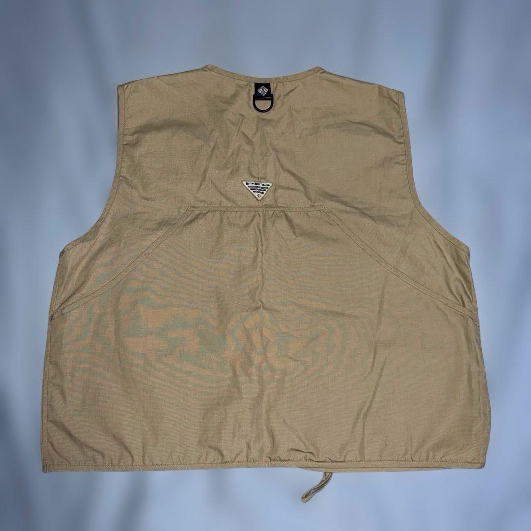 コロンビア フィッシングベスト 釣り アウトドア ヴィンテージ L/XL