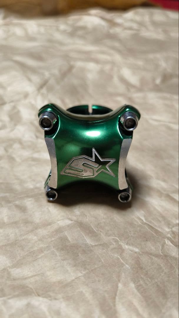 SPANK SPIKE Race ステム 35mm グリーン【削り出し・超美品】