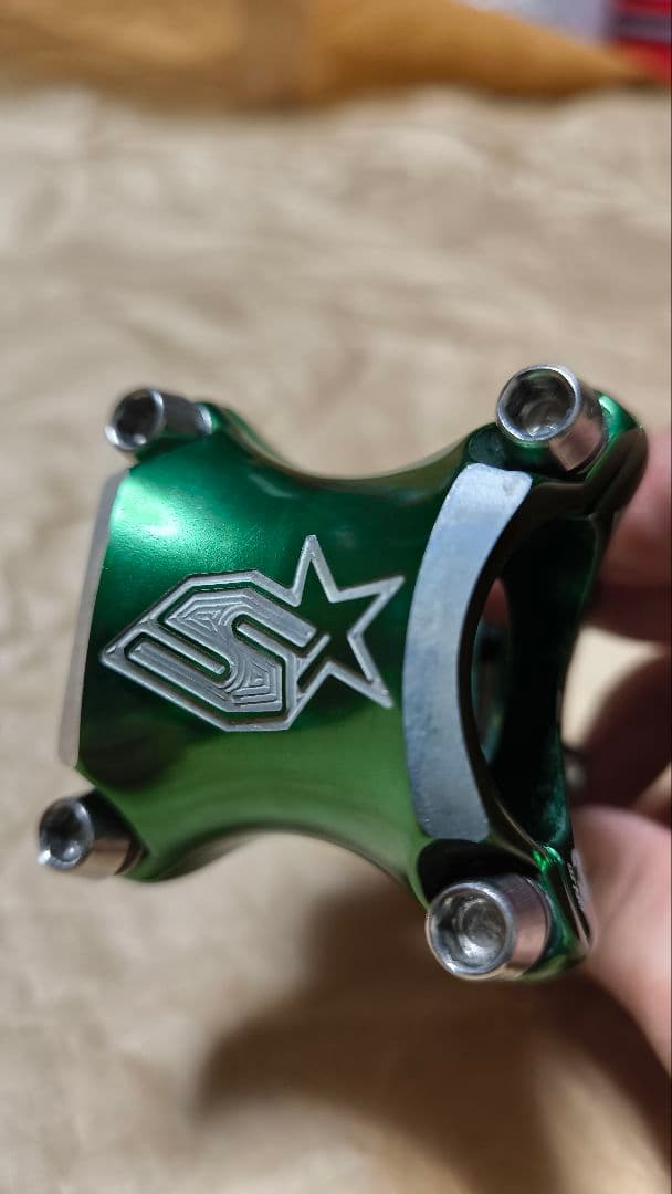 SPANK SPIKE Race ステム 35mm グリーン【削り出し・超美品】