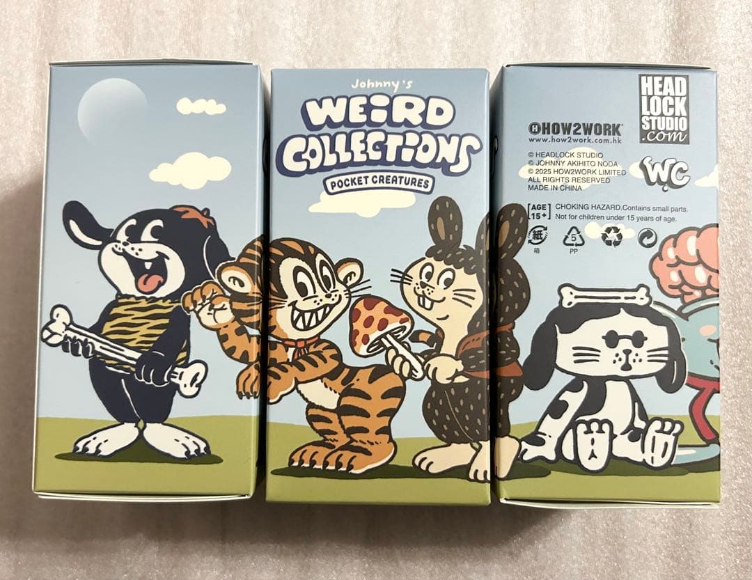 新品 headlockstudio Weird Collections 3箱