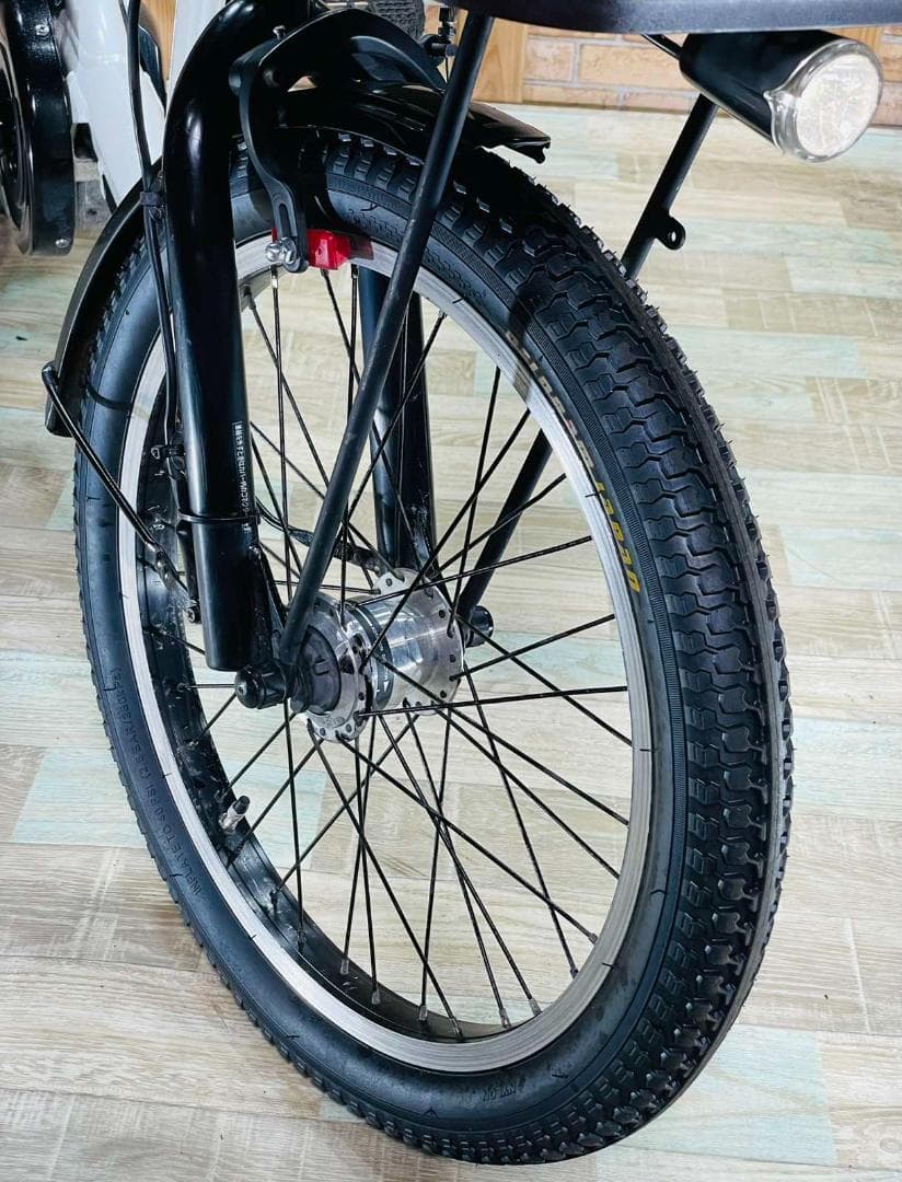 王様 ホワイト ギュットアニーズ子供乗せ電動アシスト自転車 H1500