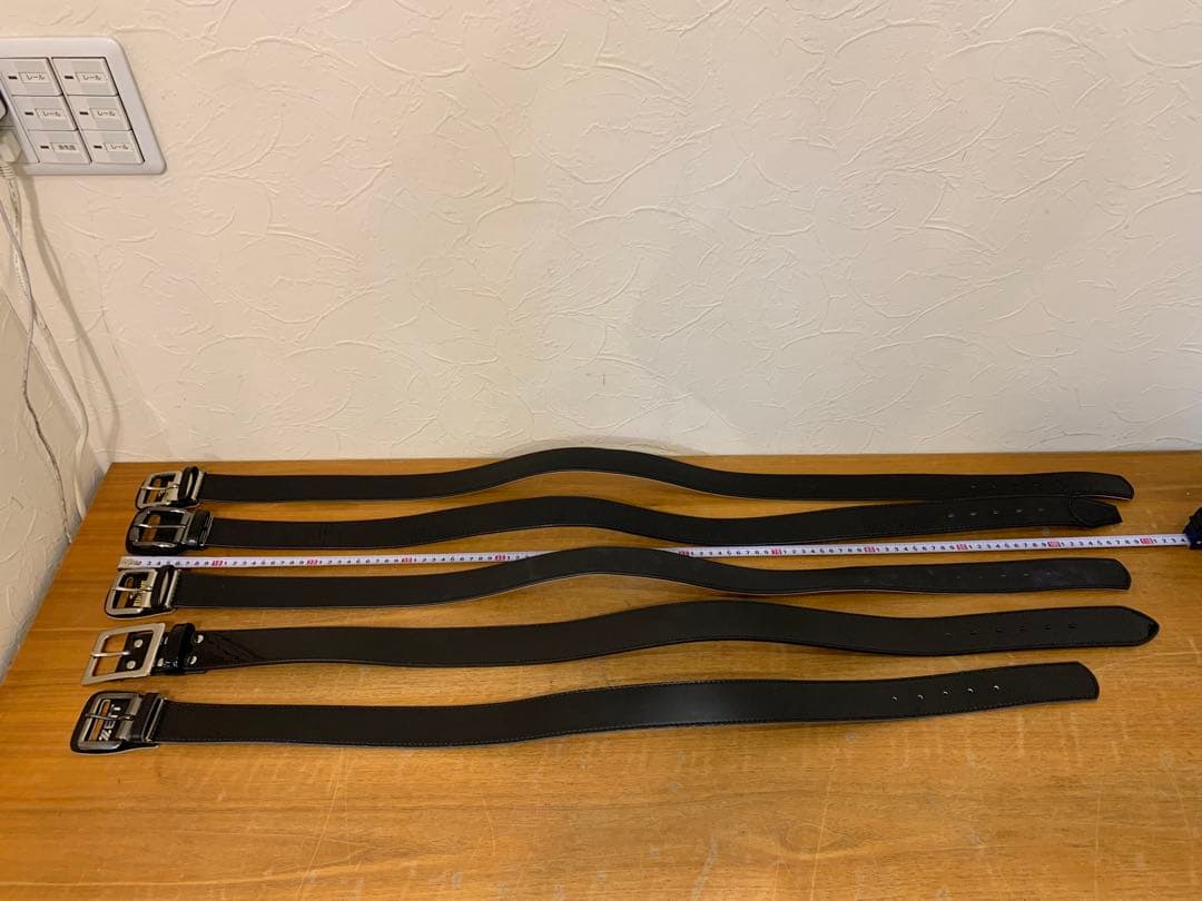 G0220-24★野球　ベルト MIZUNO / EUGENE 等5本セット