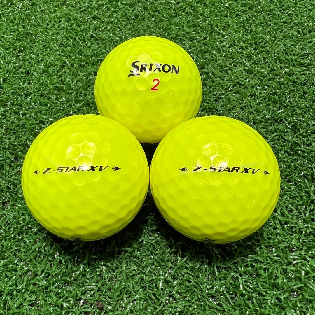 【S22】SRIXON Z-STAR XV 黄 21年式 ロストボール 24球