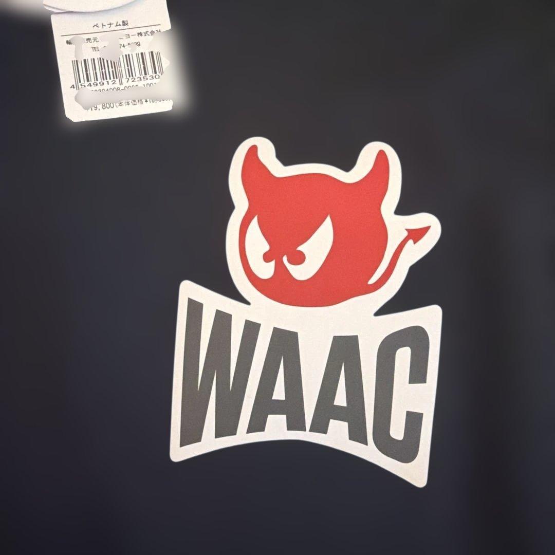 WAAC ワック Sサイズ 長袖シャツ メンズ ブラック 黒 ゴルフ 新品未使用