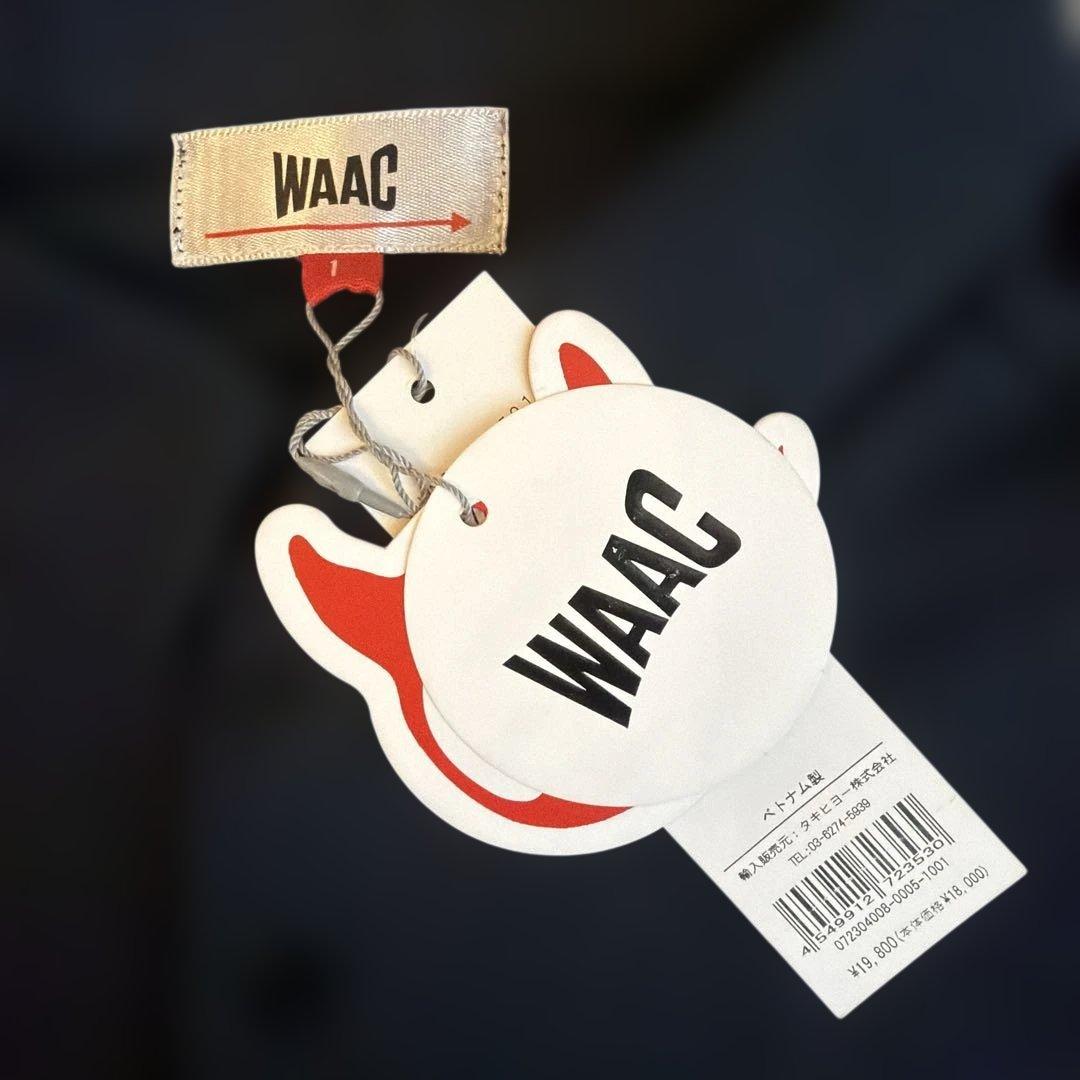 WAAC ワック Sサイズ 長袖シャツ メンズ ブラック 黒 ゴルフ 新品未使用