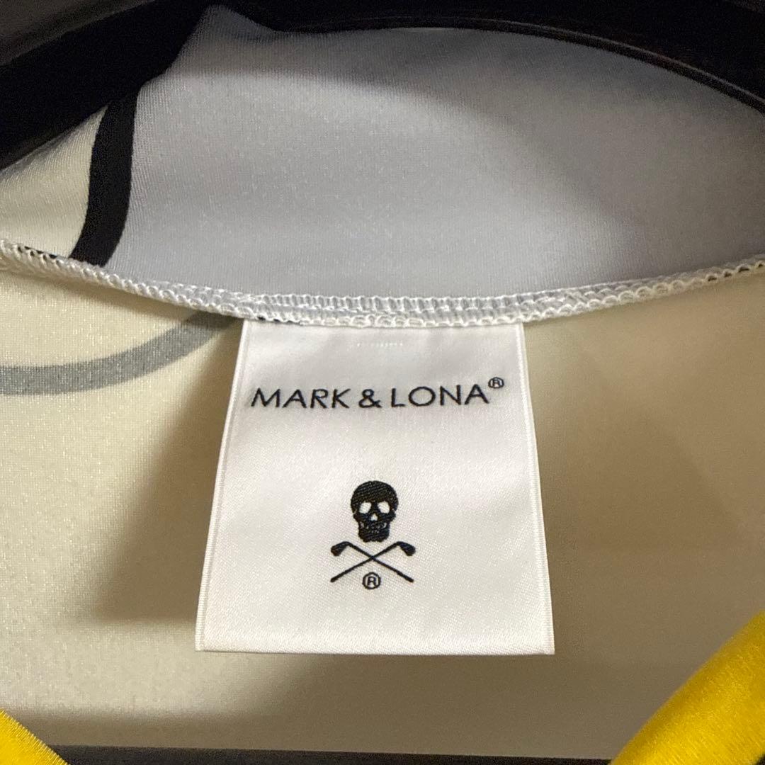 木村拓哉着用 MARK&LONA モックネック 半袖 ゴルフシャツ サイズ50