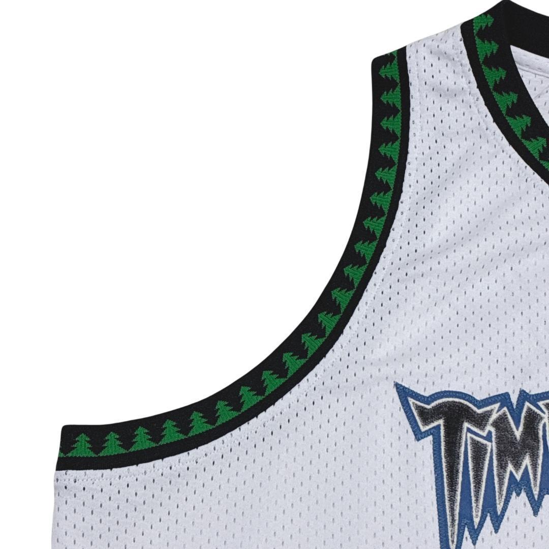 NBA ティンバーウルブズ バスケゲームシャツ ユニフォーム 2XL 両面刺繍