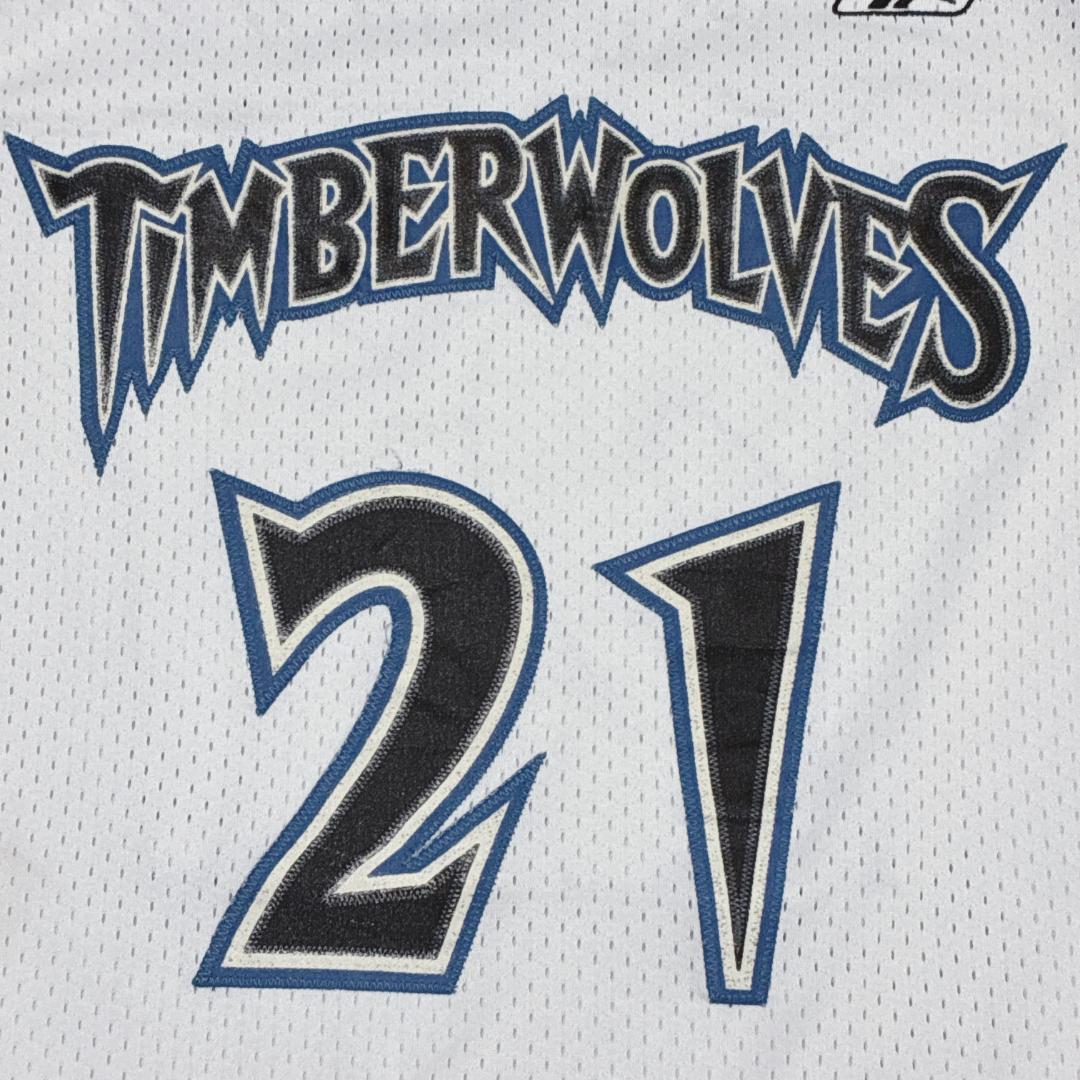 NBA ティンバーウルブズ バスケゲームシャツ ユニフォーム 2XL 両面刺繍