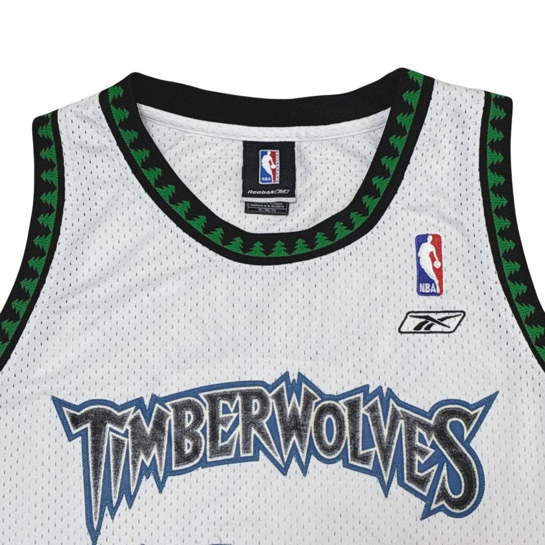 NBA ティンバーウルブズ バスケゲームシャツ ユニフォーム 2XL 両面刺繍