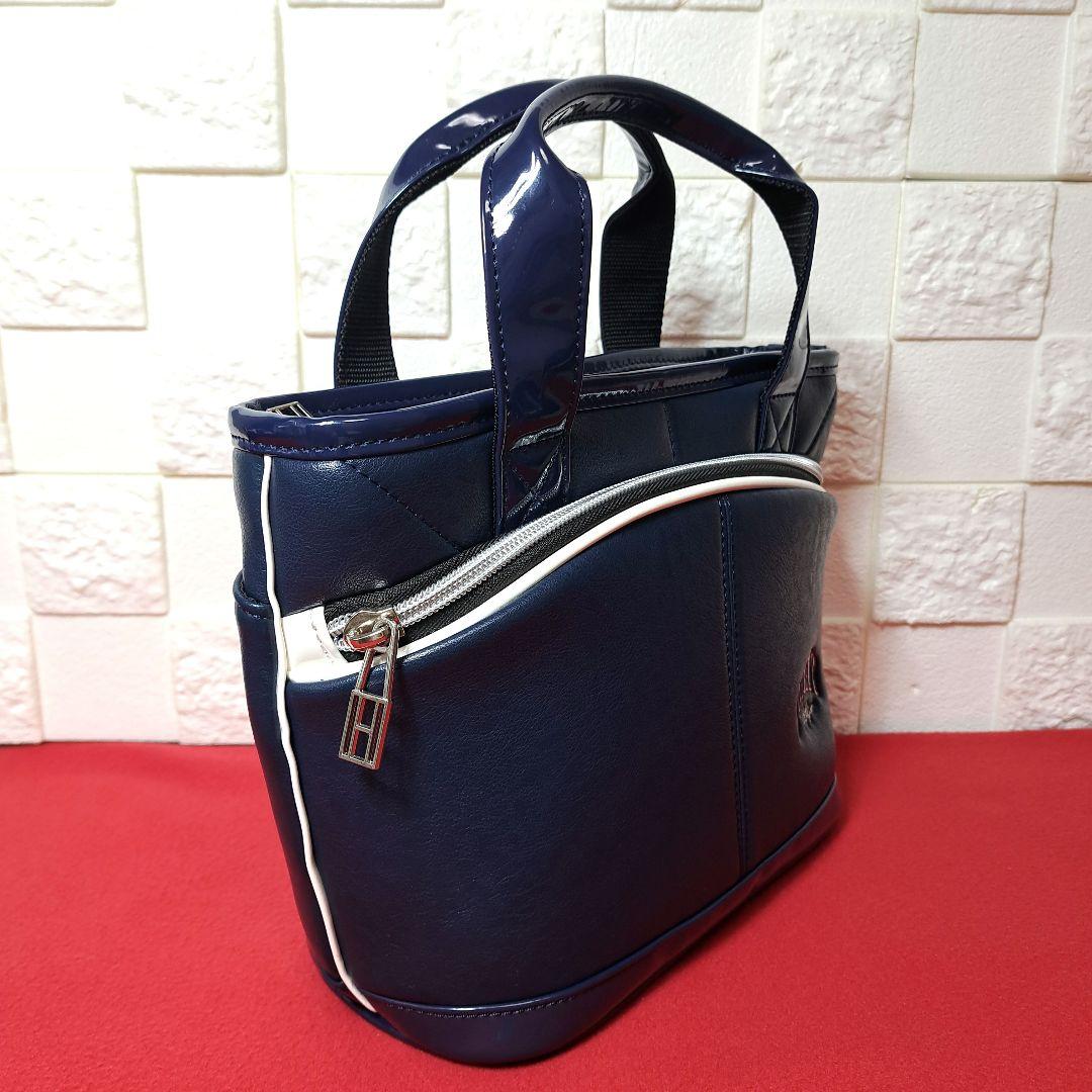 【美品】  カートバック ラウンドバック ネービー
