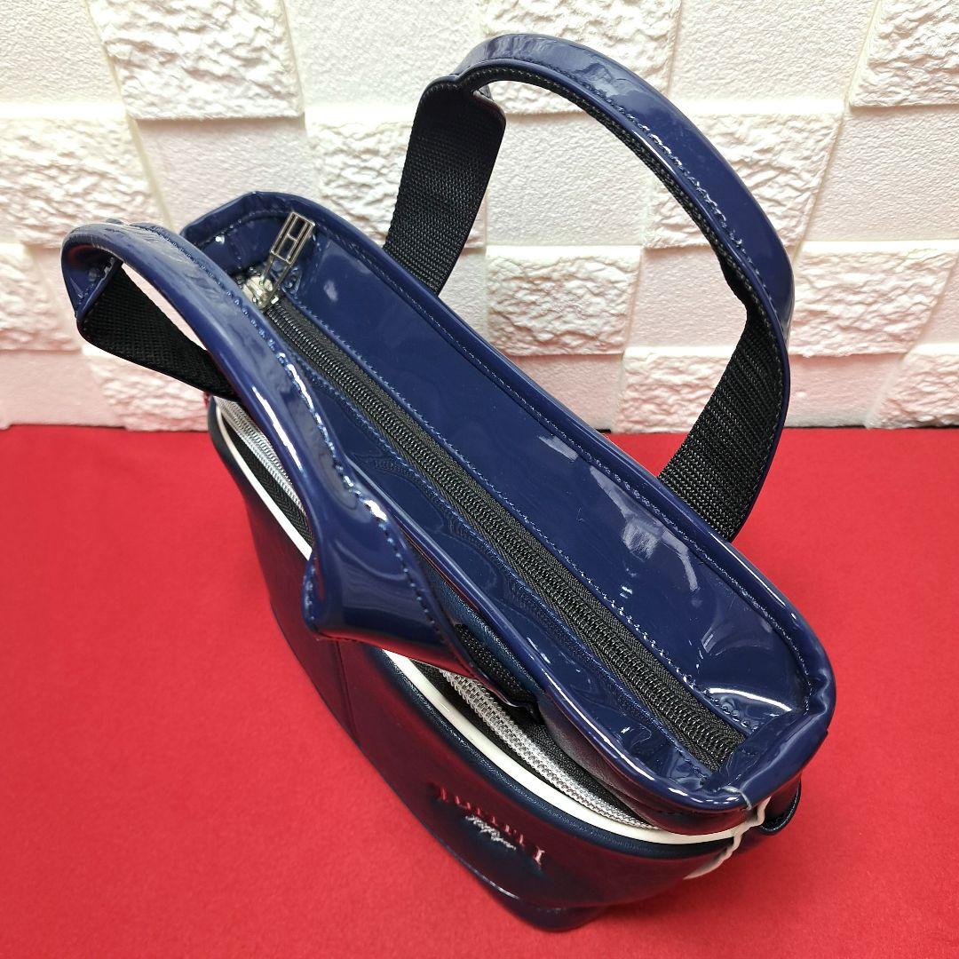 【美品】  カートバック ラウンドバック ネービー