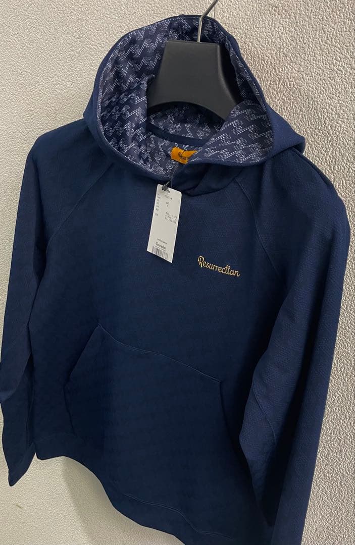レザレクション　新品　M寸　ネイビー　パーカー
