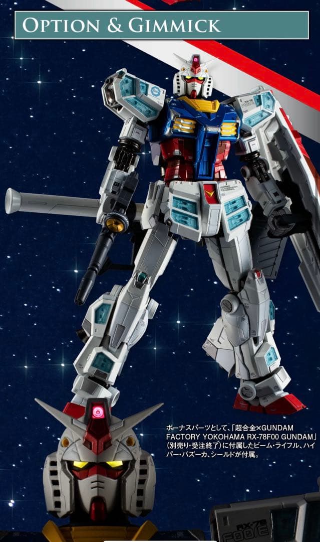 EXPO2025 超合金 RX-78F00/E ガンダム