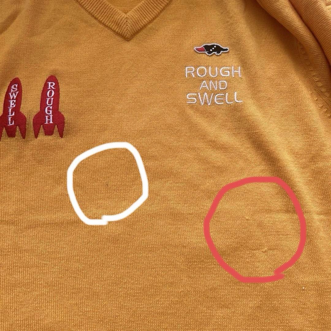 rough and swell セーター　イエロー