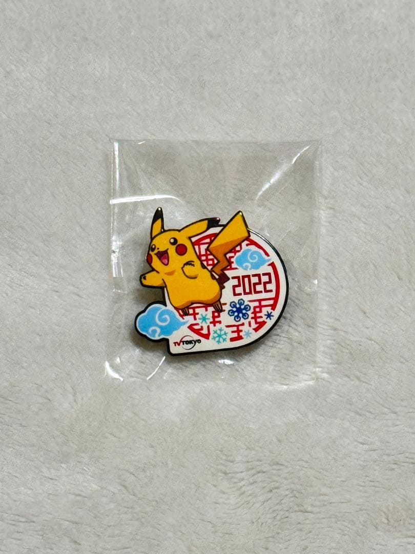北京五輪ピンバッジ　ピカチュウ