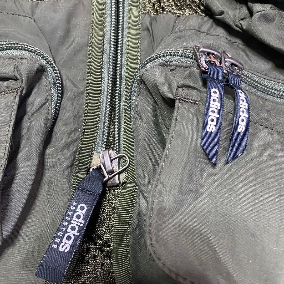 90s adidas デサント ヴィンテージ　フィッシングベスト