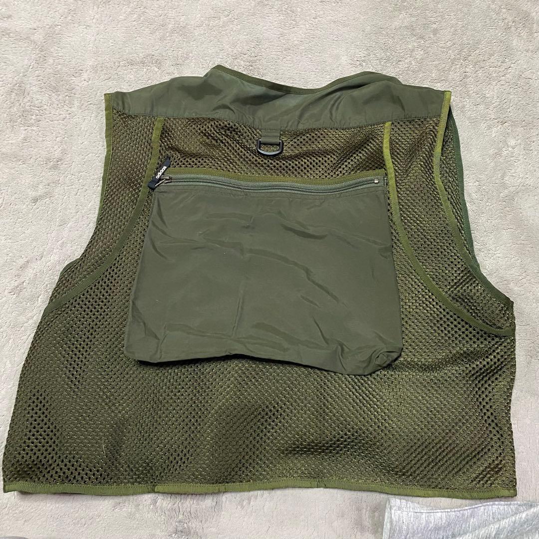 90s adidas デサント ヴィンテージ　フィッシングベスト
