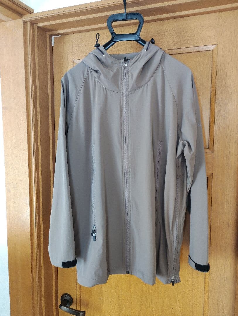 ウォーキング・ランニングウェア ovys WORKOUT NYLON ZIP-UP JACKET brown
