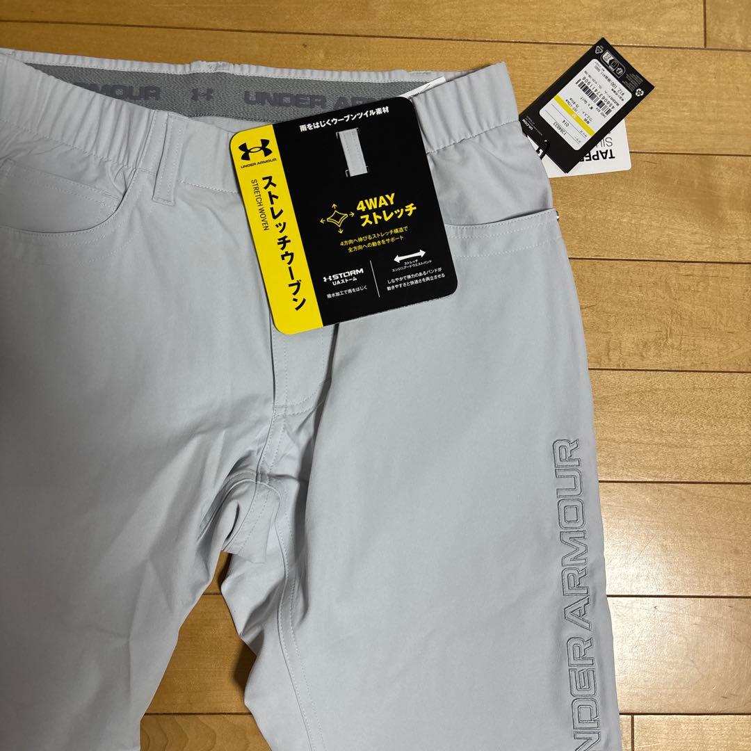 未使用　アンダーアーマー　ゴルフ 4WAYストレッチパンツ ホワイト M