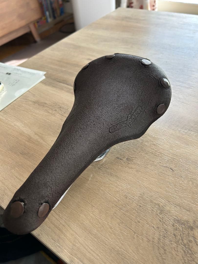 BROOKS SWIFTレザーサドル ブラウン