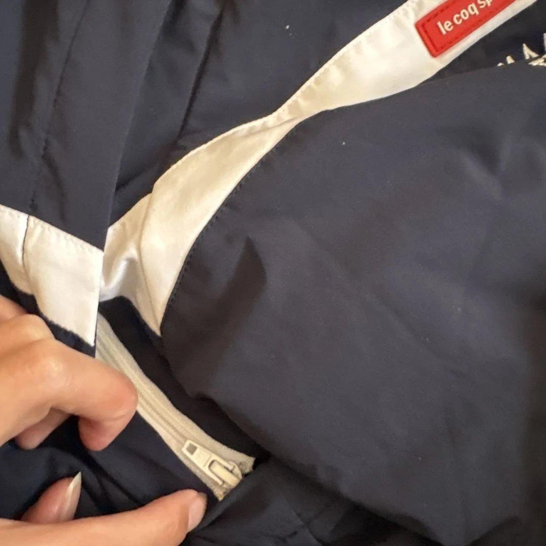 le coq sportif FRANCE ゴルフジャケット Lサイズ　ネイビー