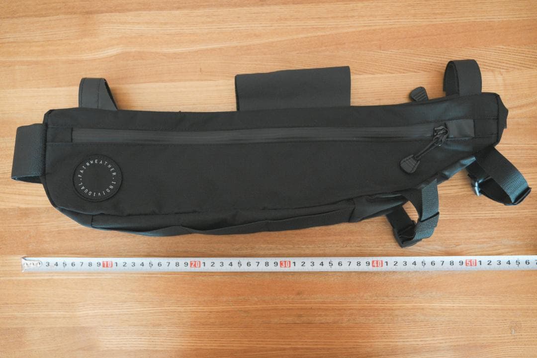 [FAIRWEATHER(フェアウェザー)] frame bag /black