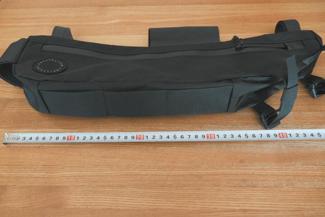 [FAIRWEATHER(フェアウェザー)] frame bag /black