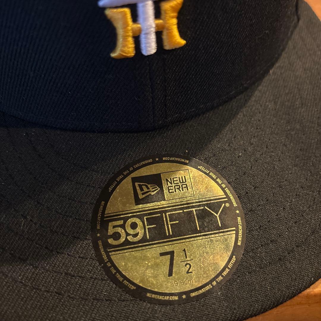 New Era キャップ 阪神タイガース刺繍 7 1/2