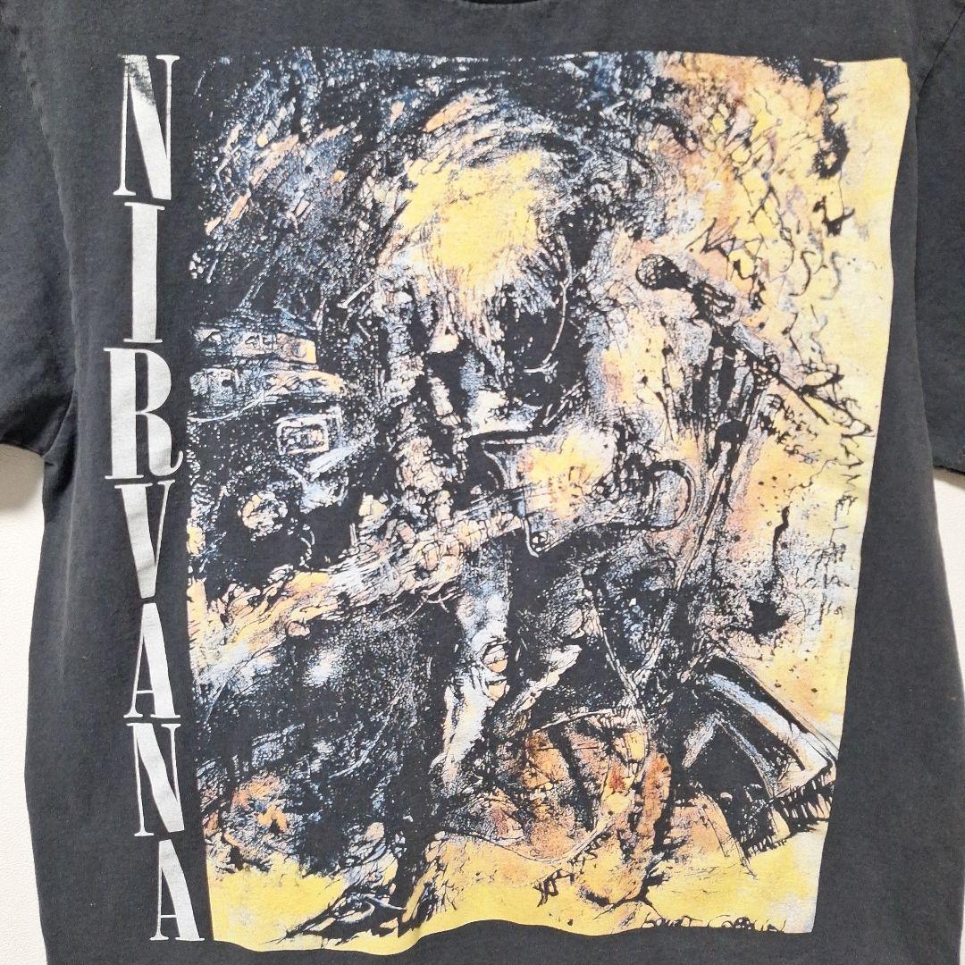 【希少/XL】NIRVANA In Utero Tシャツ 入手困難 美品 ブート