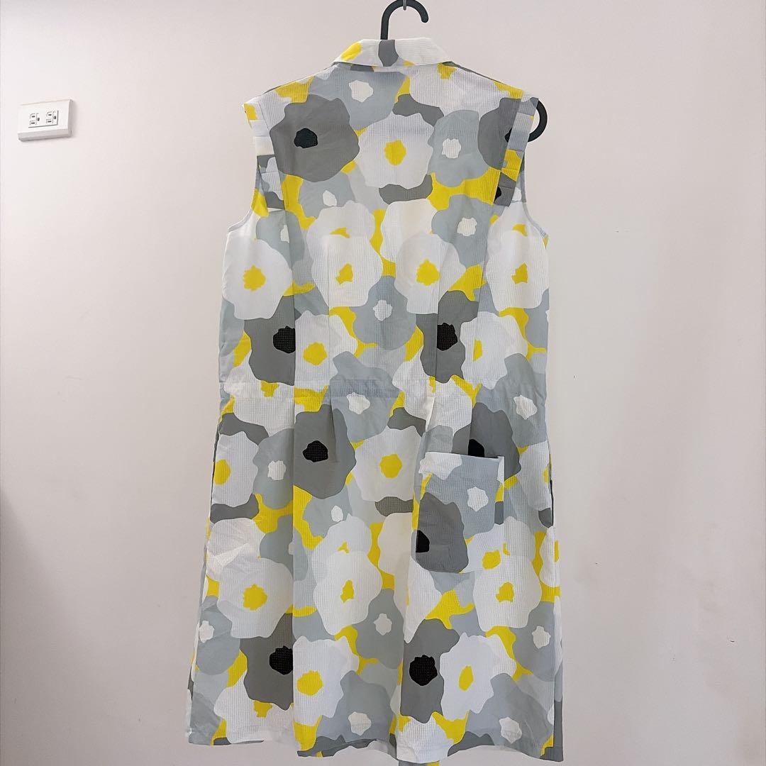 LANVIN SPORT ランバンスポール　ゴルフ　花柄　　ワンピース　40