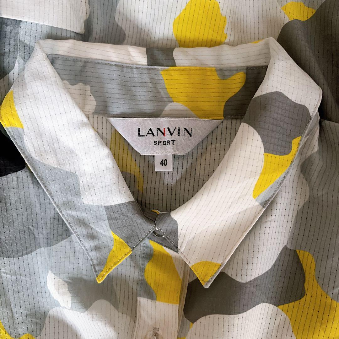 LANVIN SPORT ランバンスポール　ゴルフ　花柄　　ワンピース　40