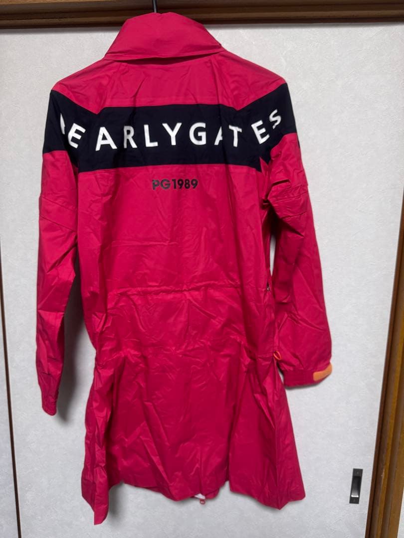 PEARLY GATES レインウェア ワンピース　帽子セット