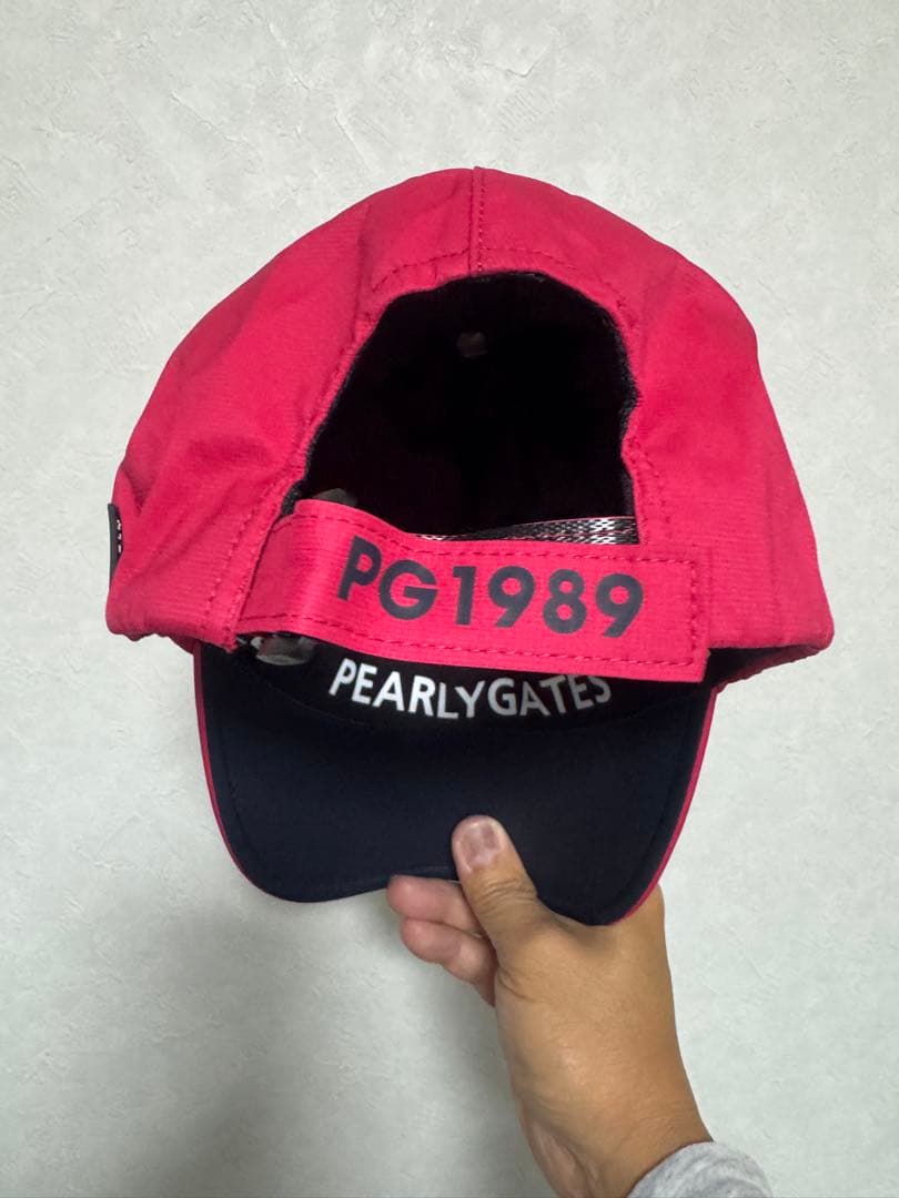PEARLY GATES レインウェア ワンピース　帽子セット