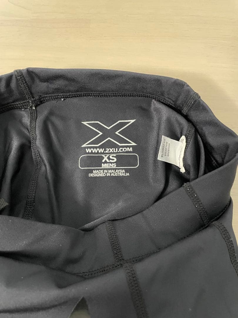 2XU メンズ ブラック XS 陸上用パンツ