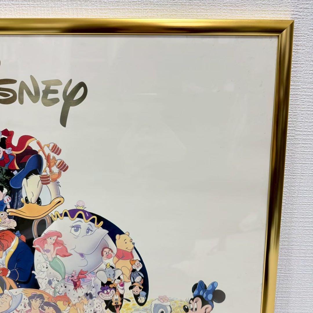 【限定品】ディズニー ミッキー ポスター 額付き レア コレクション