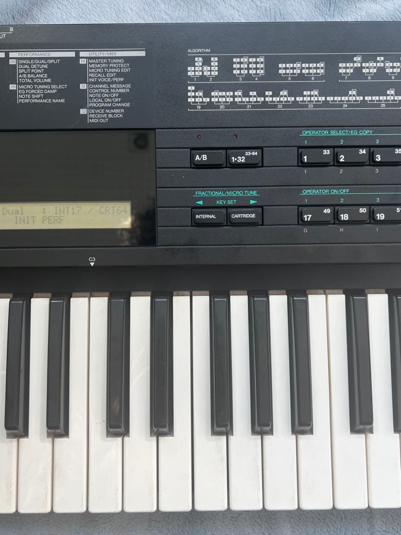 ボ*ト様 Yamaha DX7 ⅡD シンセサイザー　ジャンク