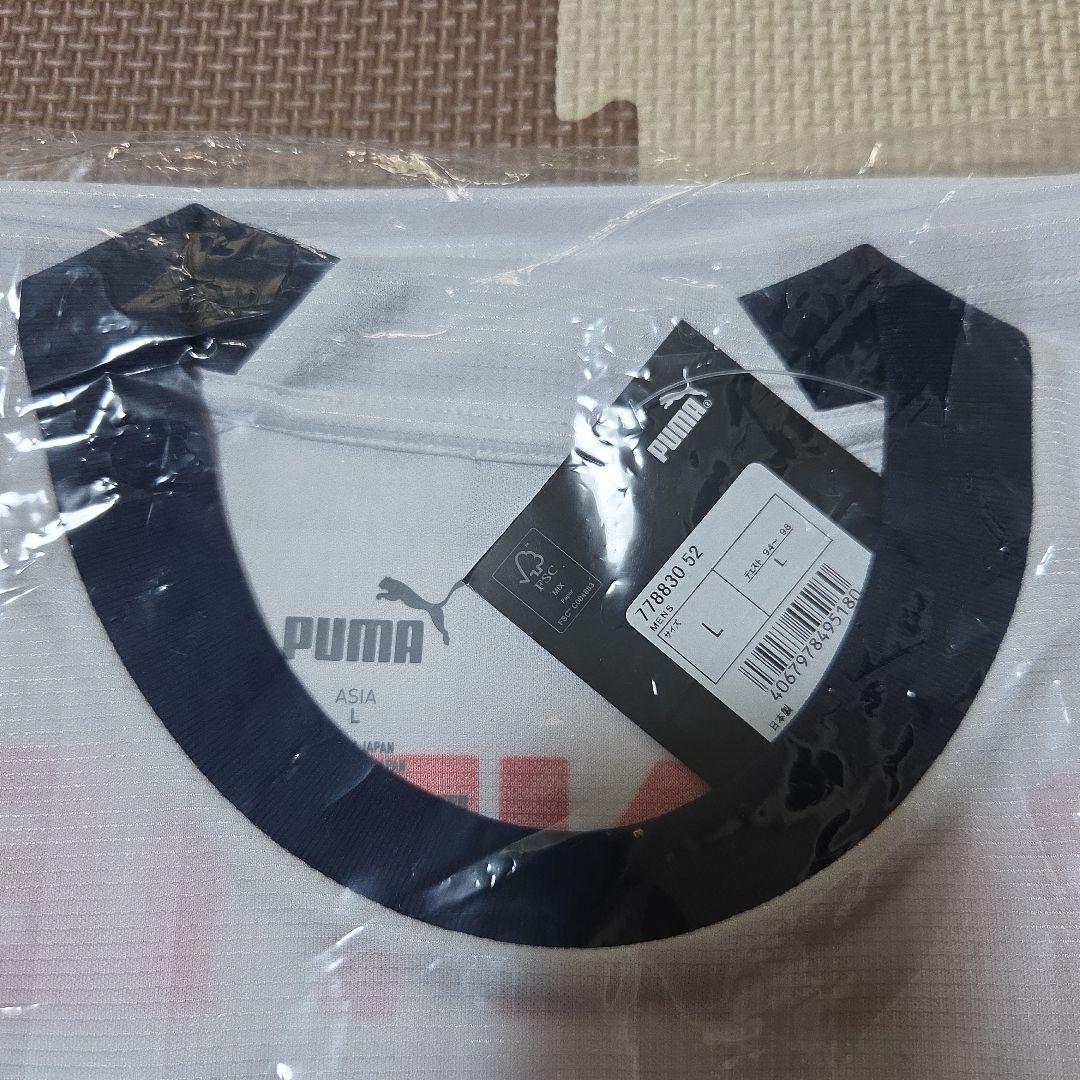 横浜FC　2024　レプリカユニフォーム　半袖　　プーマ　サイズL