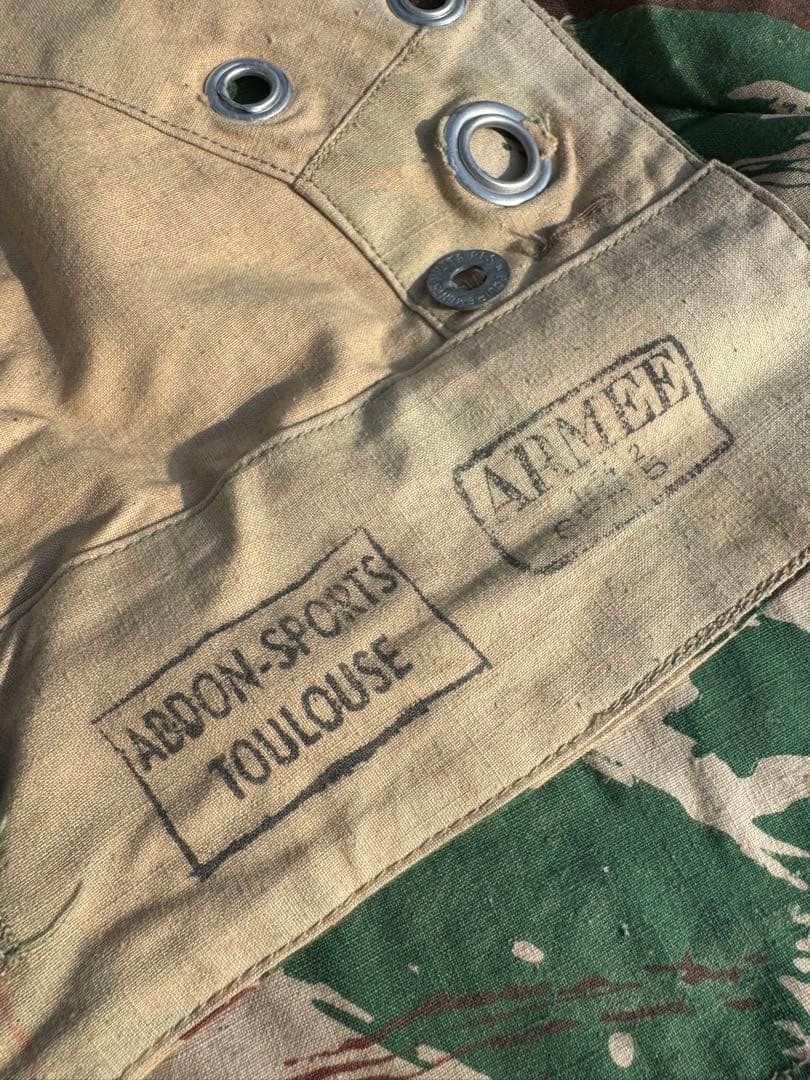 フランス軍　リザードカモ　軍幕