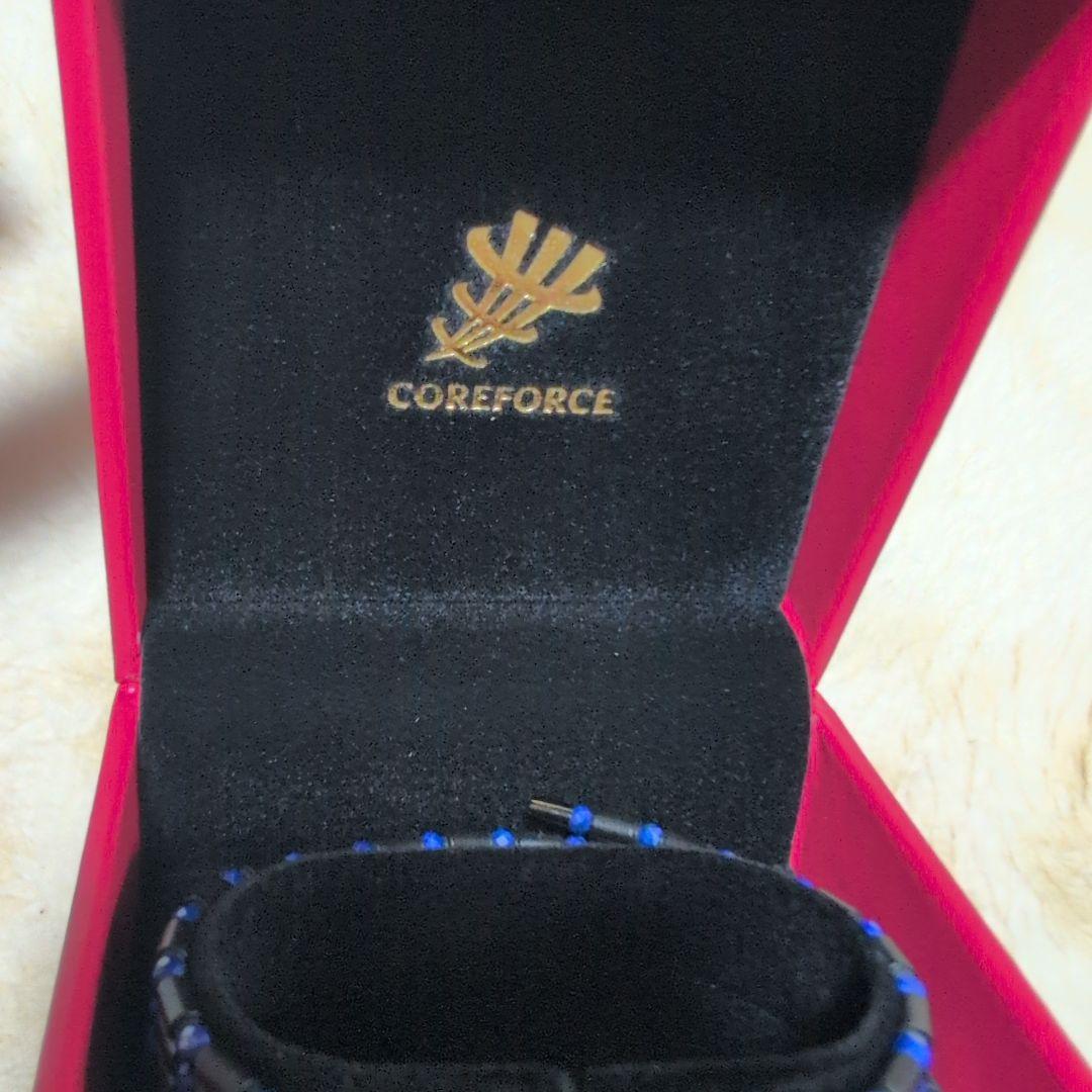COREFORCE CFL70 ブレスレット 青と黒　ハドラスコーティング済み